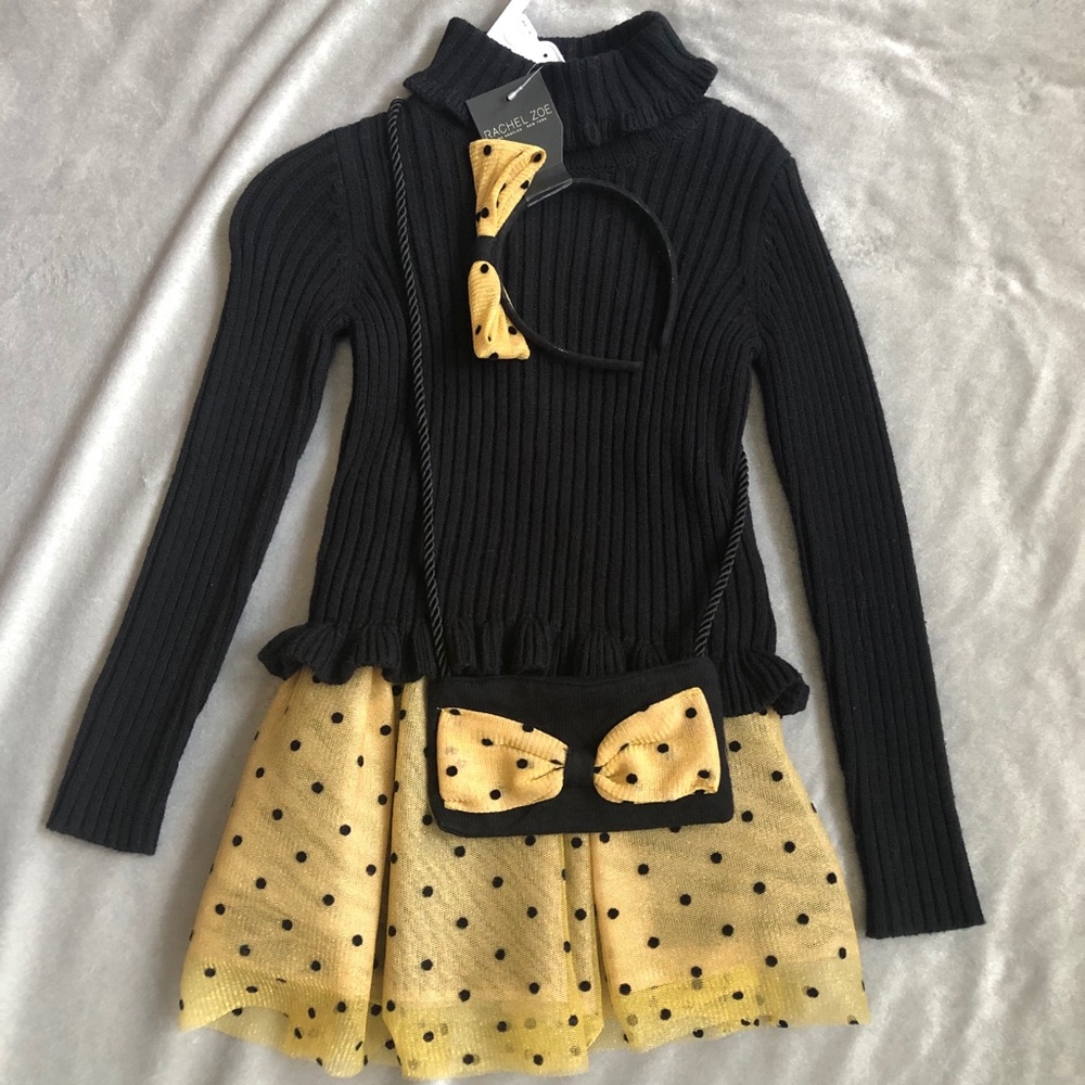 Girls adorable Rachel Zoe skirt set